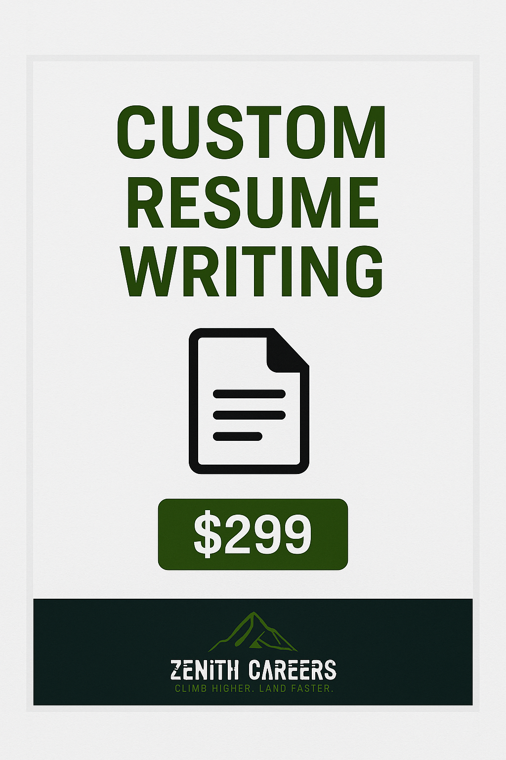 Custom Resume Writing - Professional ATS Resume Templates & Services ...